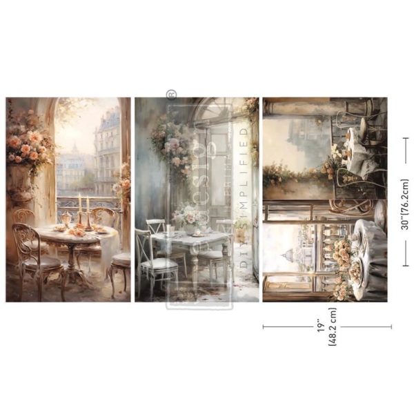 What A View | Redesign With Prima 19x30 (3PK) Decoupage Paper