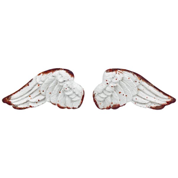 Set Of Two Angel Wing Drawer Knobs