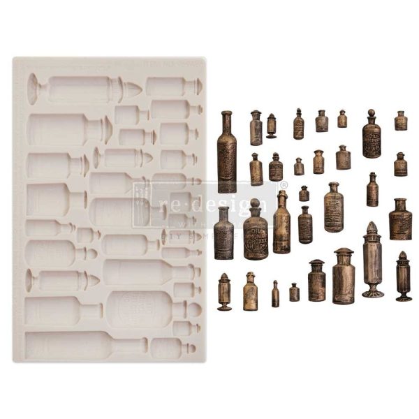 Apothecary Bottles |  Finnabair Decor Mould