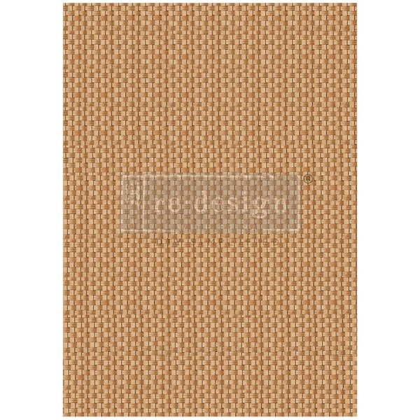 Artisanal Basket Charm | Redesign With Prima A1 Fiber Decoupage Paper