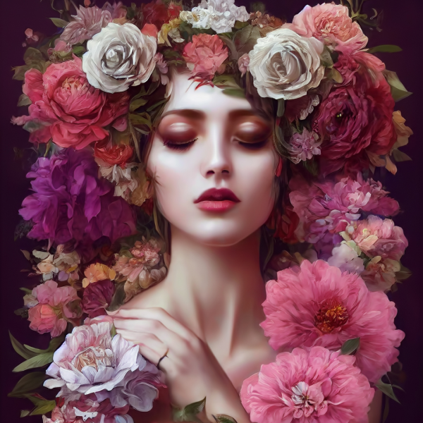 Baroque Flowers | Mint By Michelle Decoupage Paper