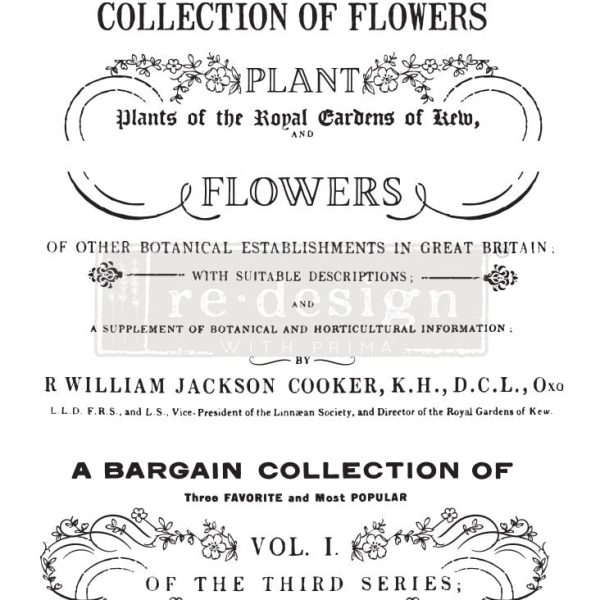 Botanical Magazine | Redesign With Prima Decor Transfer