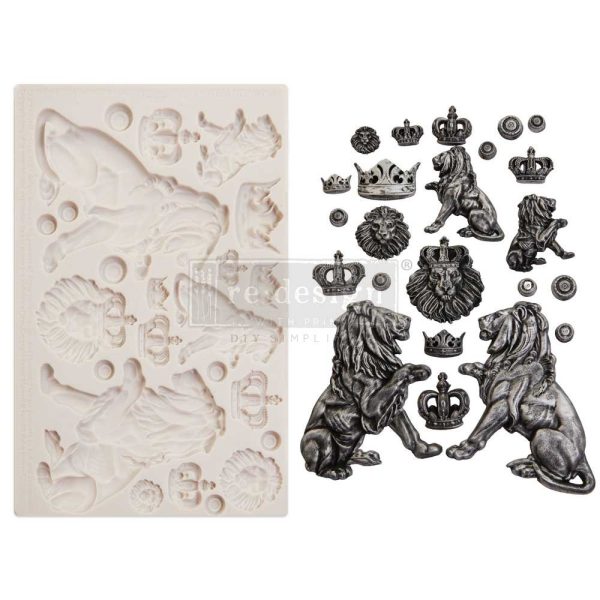 Regal Lions | Finnabair Decor Mould