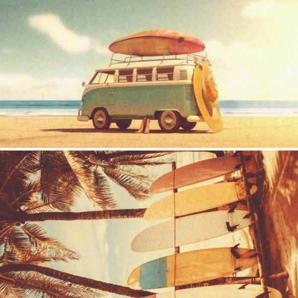 Surfs Up | A1 Rice Decoupage Paper | Belles And Whistles