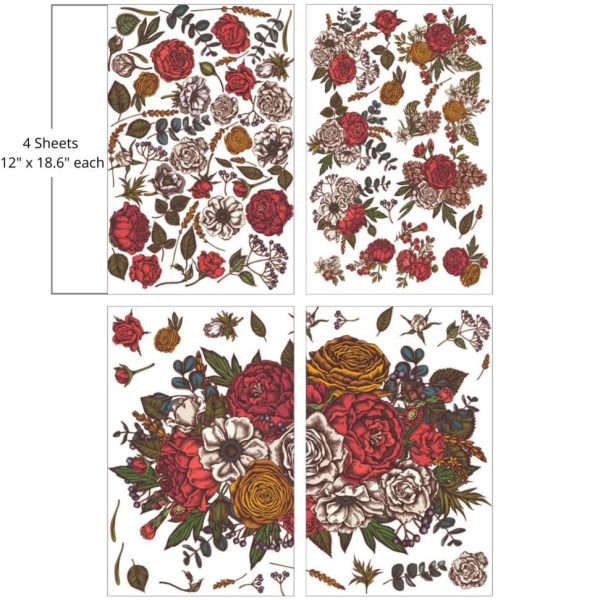 Timeless Petals | Belles And Whistles Decor Transfer