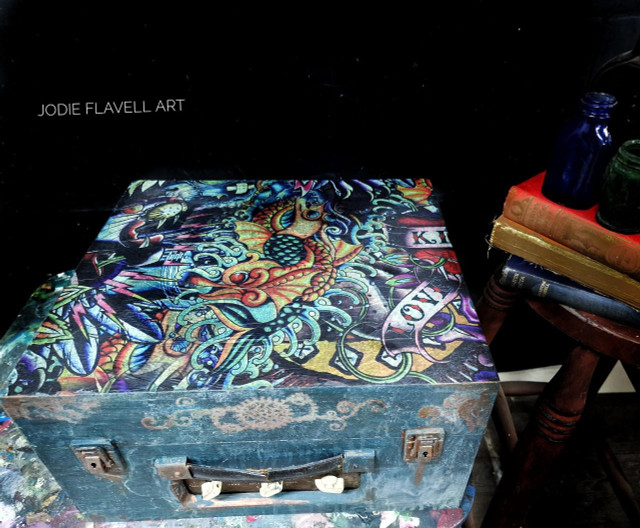 Vintage Tattoo | A1 Belles And Whistles Decoupage Paper - Image 2