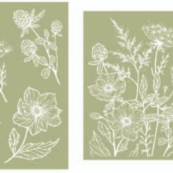 Wildflowers | Belles And Whistles Silkscreen Stencil